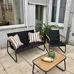 Apartamento Le Temps D'un Souffle, Parenthese Elegante Au Coeur De Avec Terrasse Privee Tourcoing