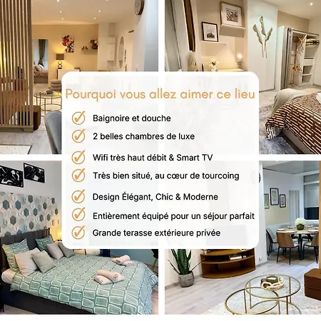 Appartement Le Temps D'un Souffle, Parenthèse élégante Au Cœur De Avec Terrasse Privée