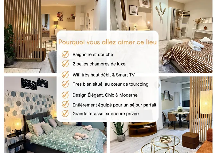 Appartement Le Temps D'un Souffle, Parenthèse élégante Au Cœur De Avec Terrasse Privée