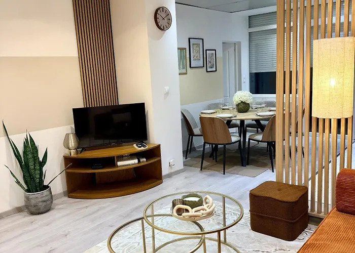 Le Temps D'un Souffle, Parenthèse élégante Au Cœur De Avec Terrasse Privée Appartement