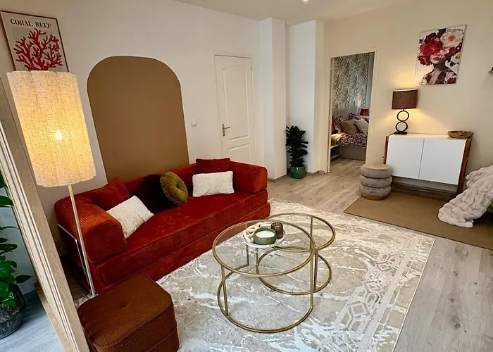 Appartement Le Temps D'un Souffle, Parenthèse élégante Au Cœur De Avec Terrasse Privée