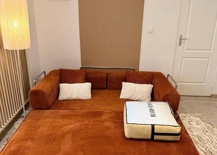 Appartement Le Temps D'un Souffle, Parenthèse élégante Au Cœur De Avec Terrasse Privée Tourcoing