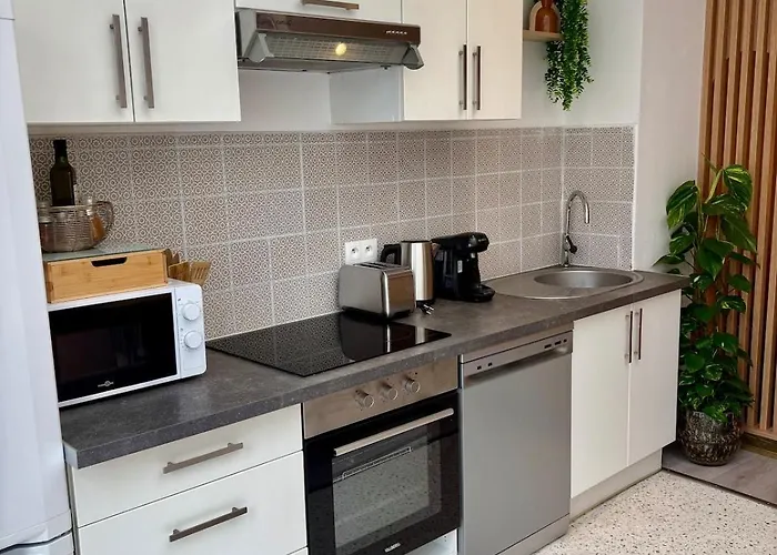 Appartement Le Temps D'un Souffle, Parenthèse élégante Au Cœur De Avec Terrasse Privée Tourcoing