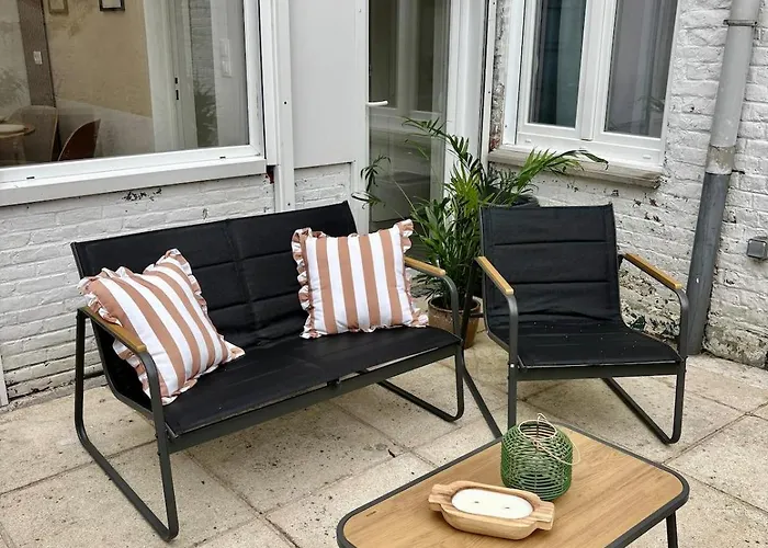 Appartement Le Temps D'un Souffle, Parenthèse élégante Au Cœur De Avec Terrasse Privée Tourcoing