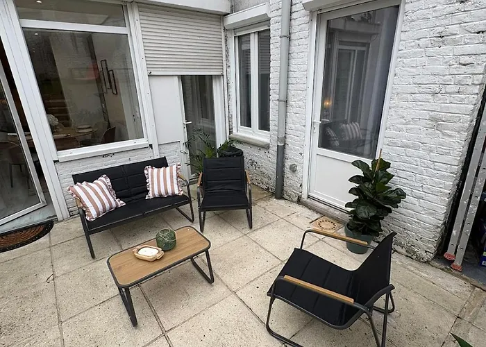 Le Temps D'un Souffle, Parenthèse élégante Au Cœur De Avec Terrasse Privée Tourcoing